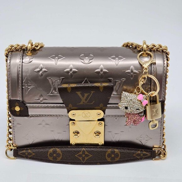 Authentic Louis Vuitton Lock & Key with unbranded Bagcharm, Keycharm, Keychain - Picture 3 of 7